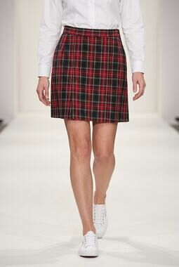 Pleated Plaid Mini Skirt Size XS Academia Preppy Y2K School Girl Collegiate NWT